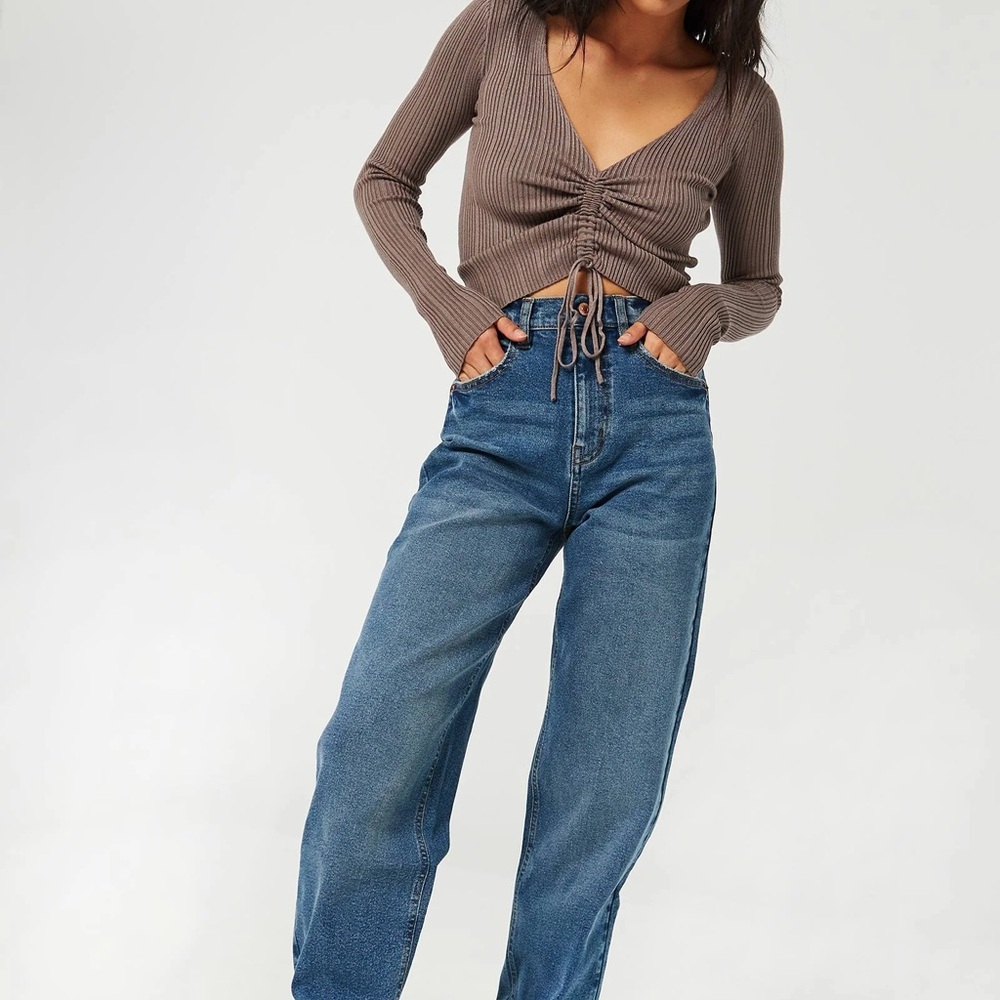 Women's High-rise Baggy Jeans